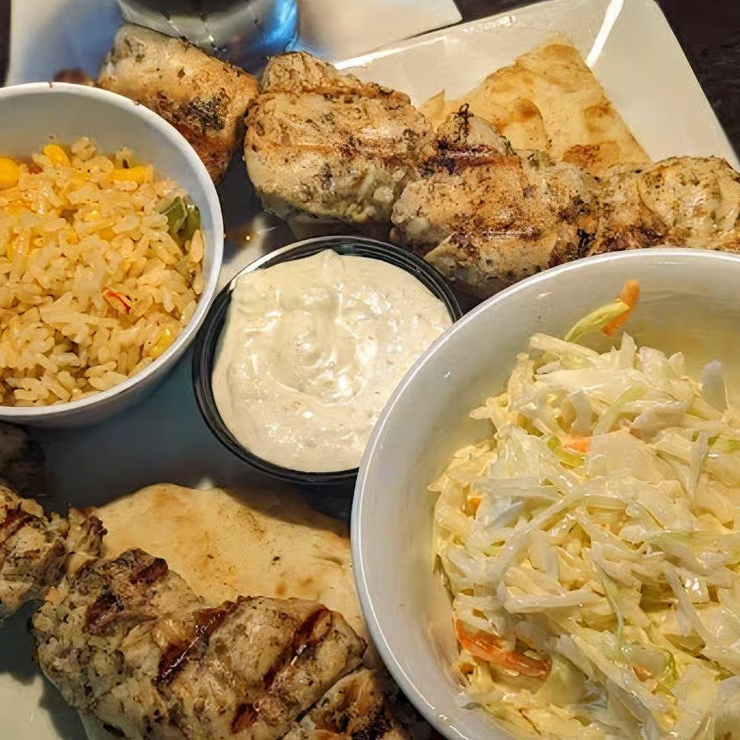Mediterranean Chicken Skewers.
