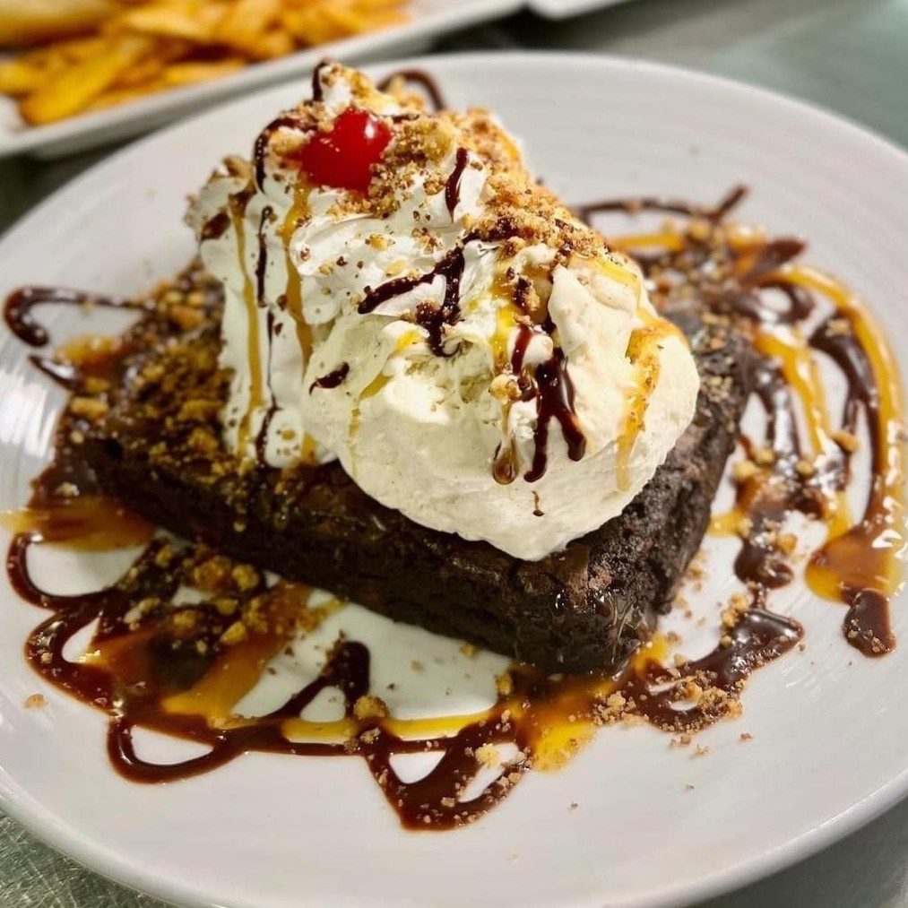 Brownie Sundae.