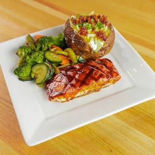 Chipotle Honey-Glazed Salmon