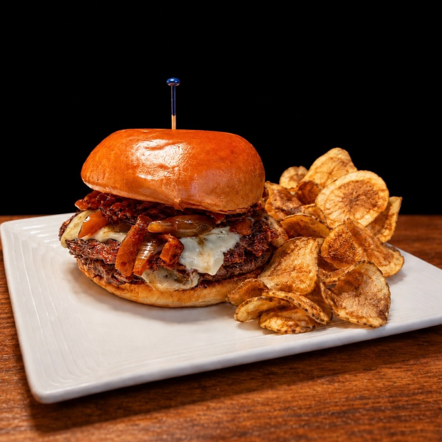 TapHouse Smash Burger.