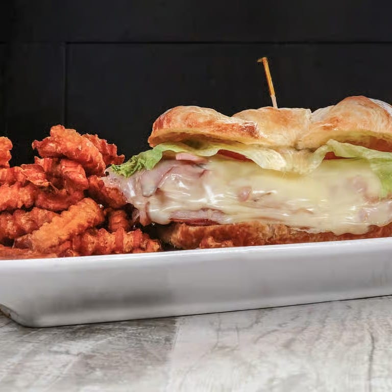 Thursday | Lunch Special Chicken Club Croissant.