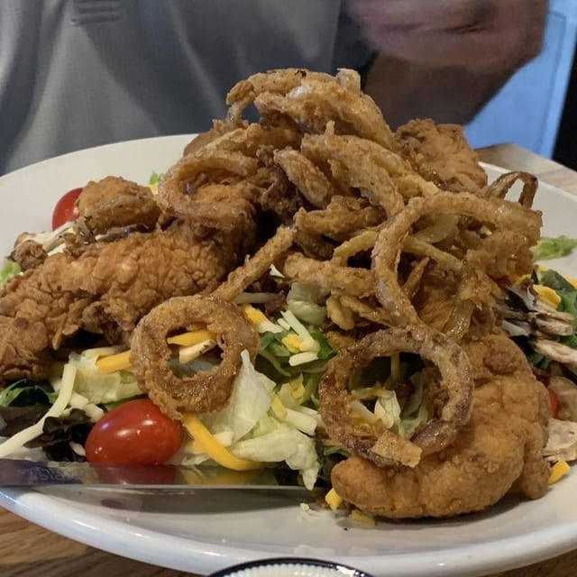 Wednesday Lunch Special | Southern Fried Chicken Salad.